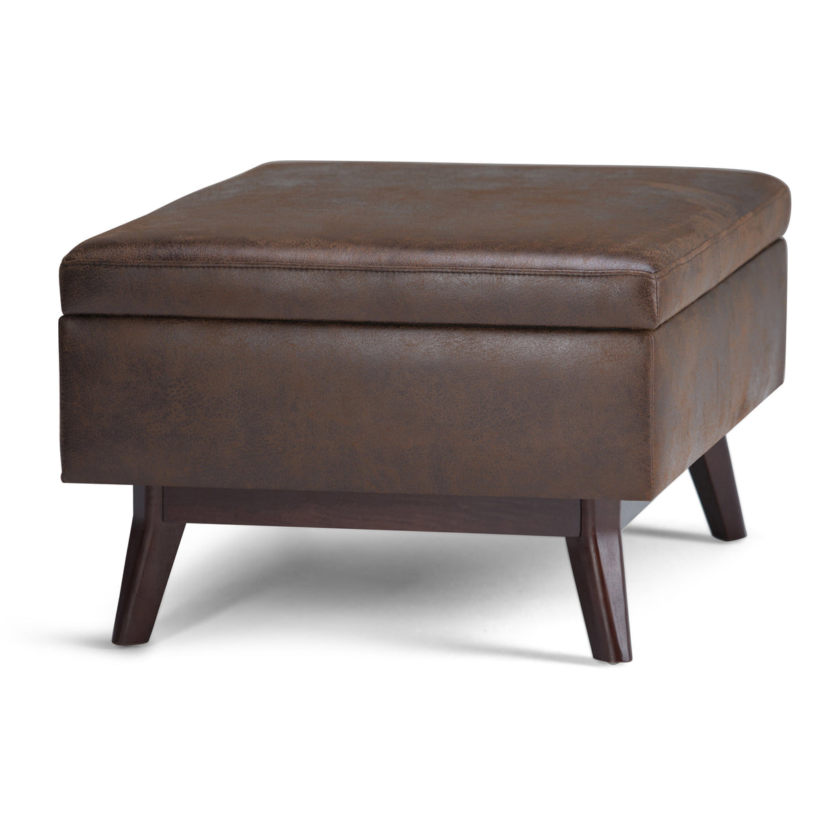 Owen 34 Inch Wide Coffee Table Storage Ottoman