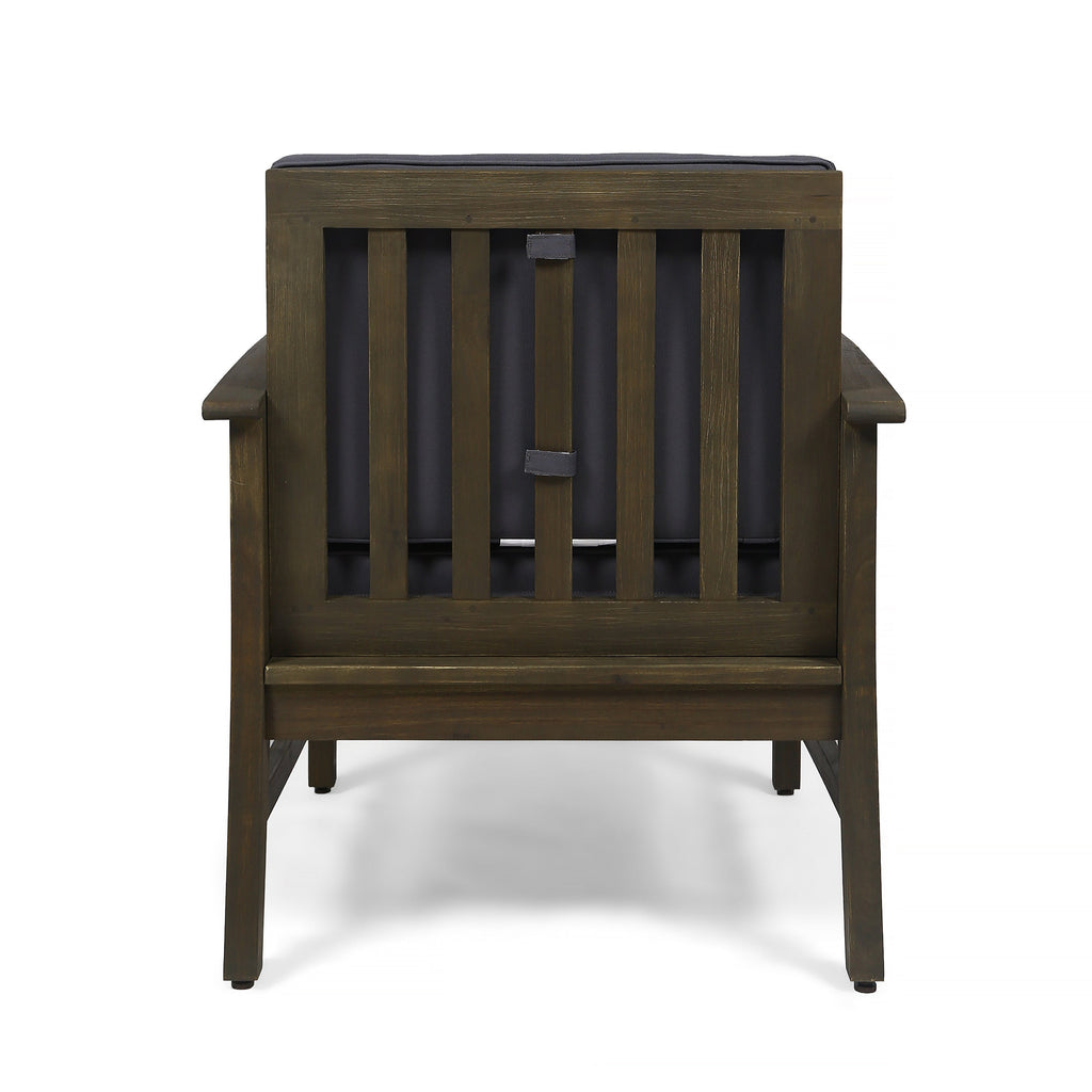 Perla Club Chair, Dark