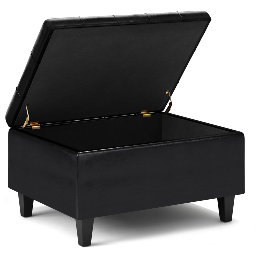 Harrison Small Coffee Table Storage Ottoman