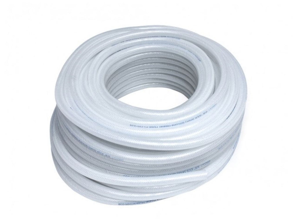 HPS High Temp 5/8" ID (16mm) Reinforced Silicone Heater Hose Clear
