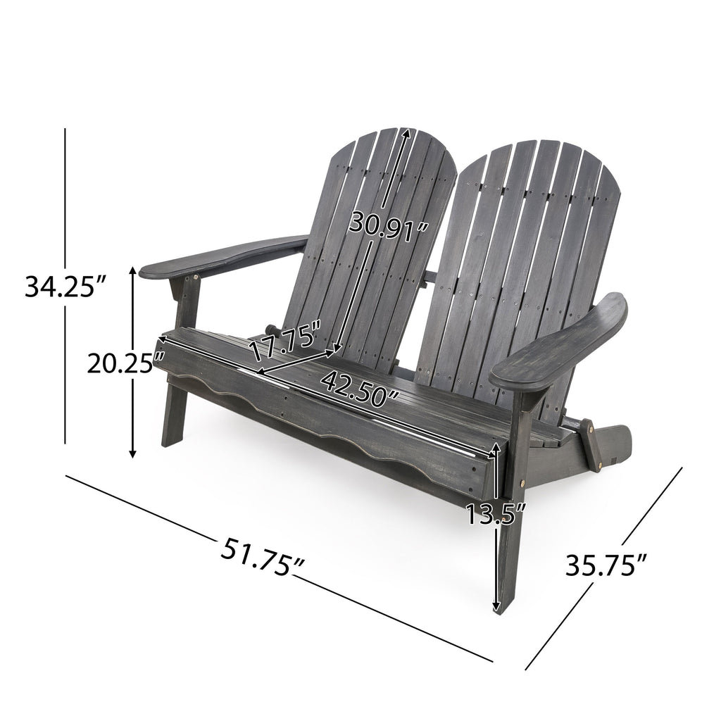 Malibu Adirondack Loveseat