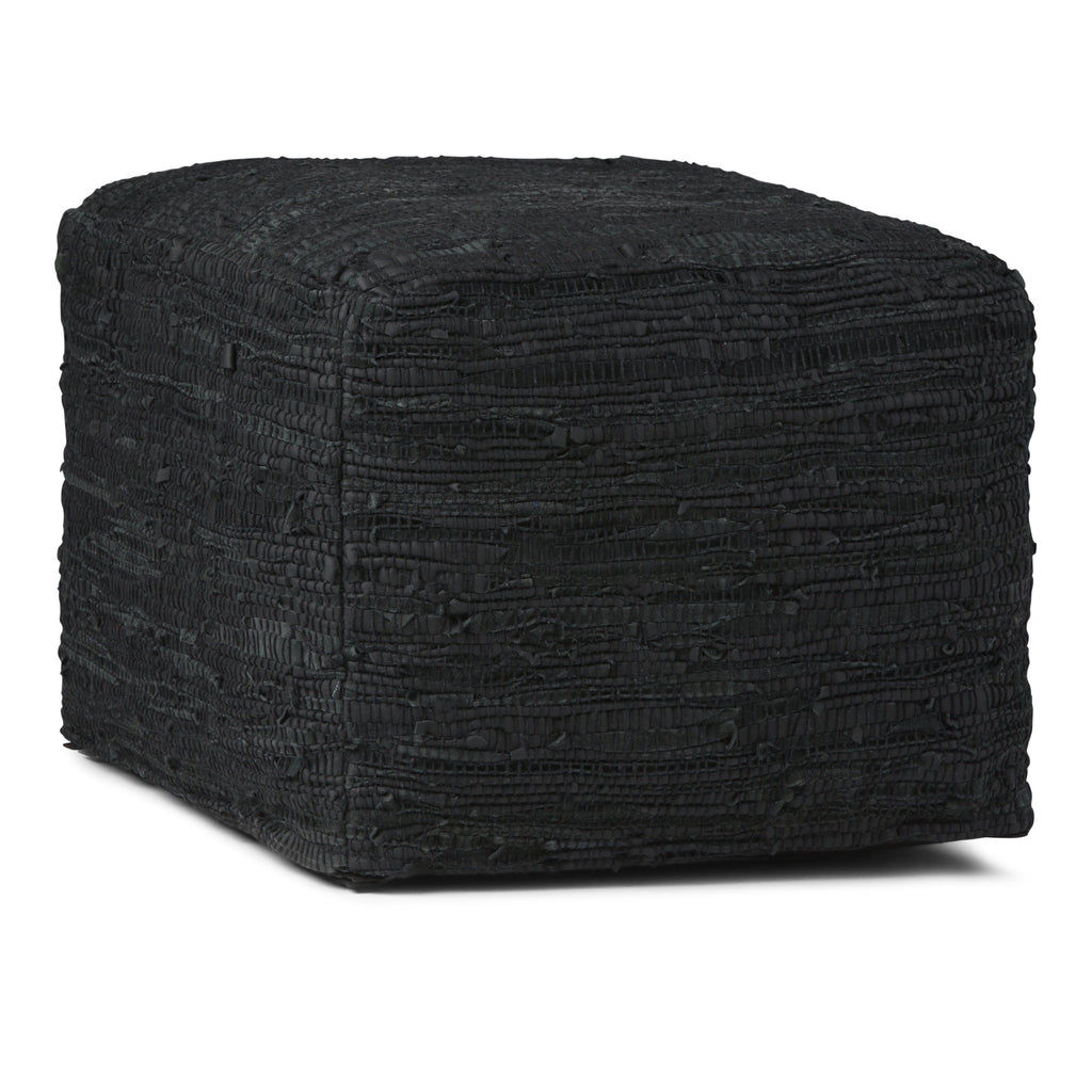 Fredrik 18 Inch Wide Square Pouf