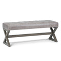 Salinger Large Ottoman Bench - Distressed