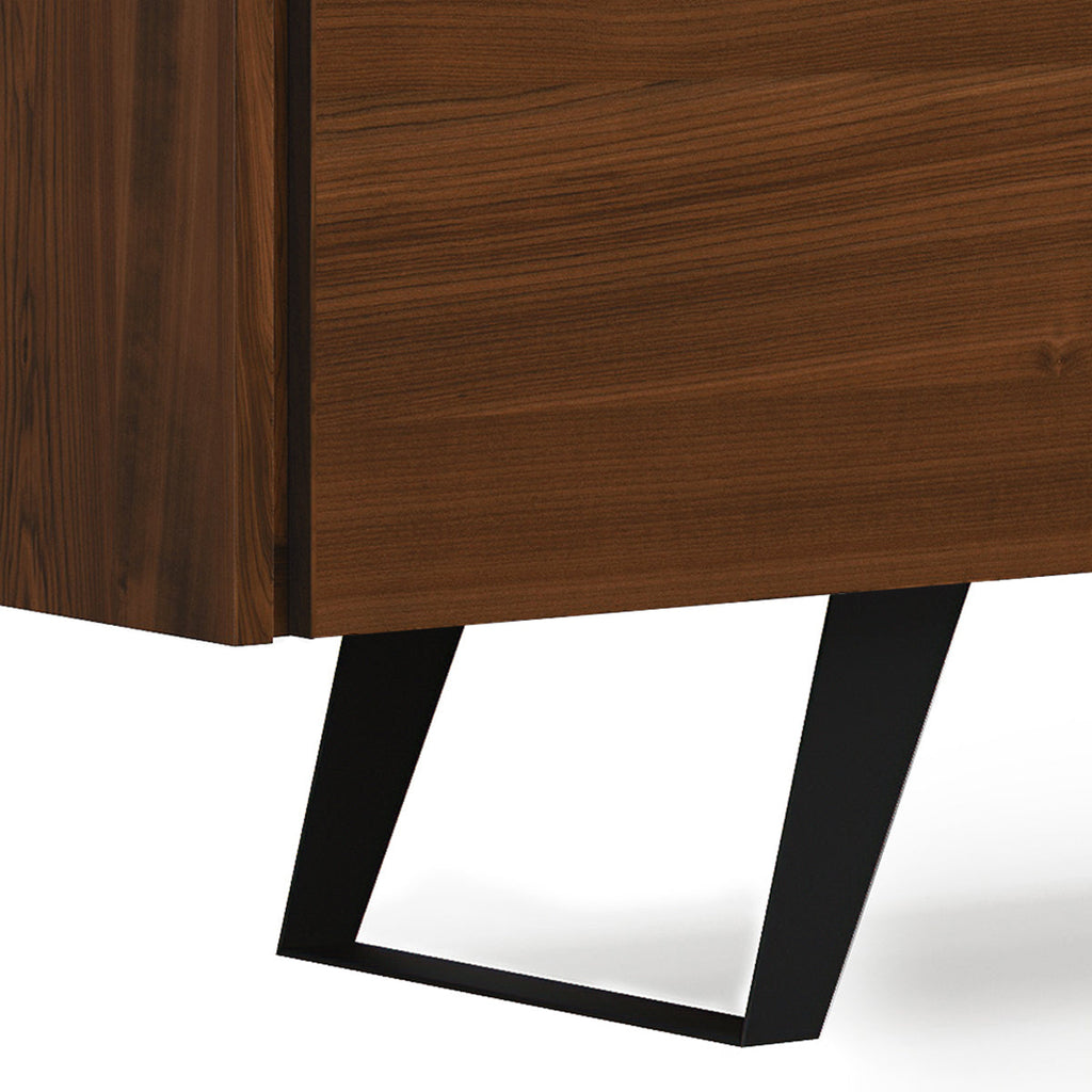 Lowry 72 Inch Wide Solid Wood TV Stand