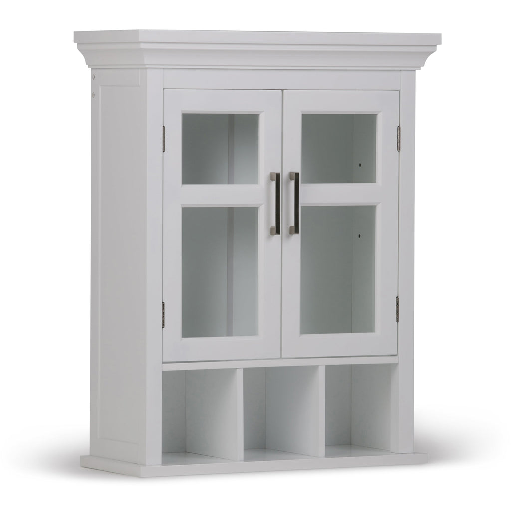 Avington 24 Inch Wide Solid Wood Two Door Wall Cabinet
