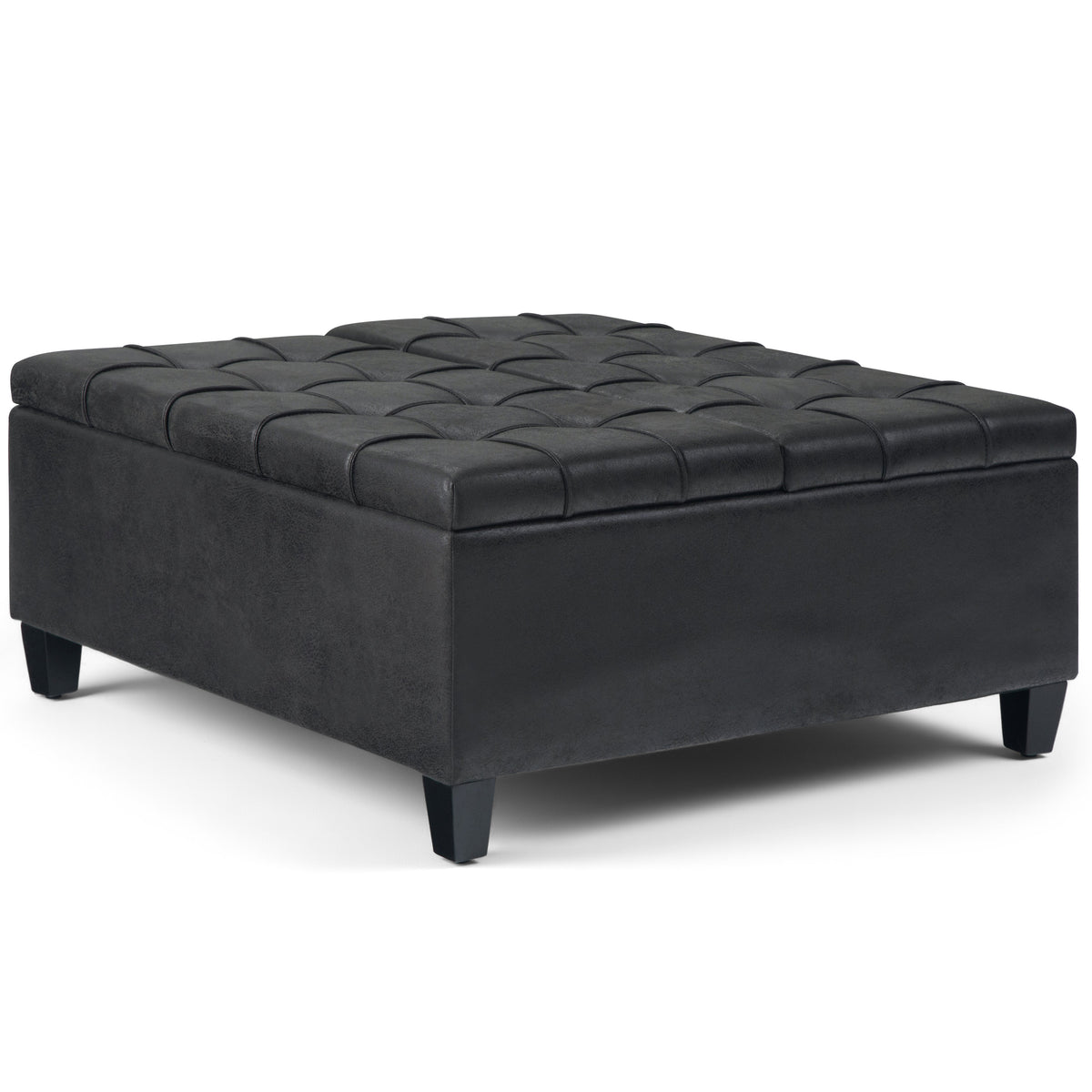 Harrison 36 Inch Wide Coffee Table Storage Ottoman