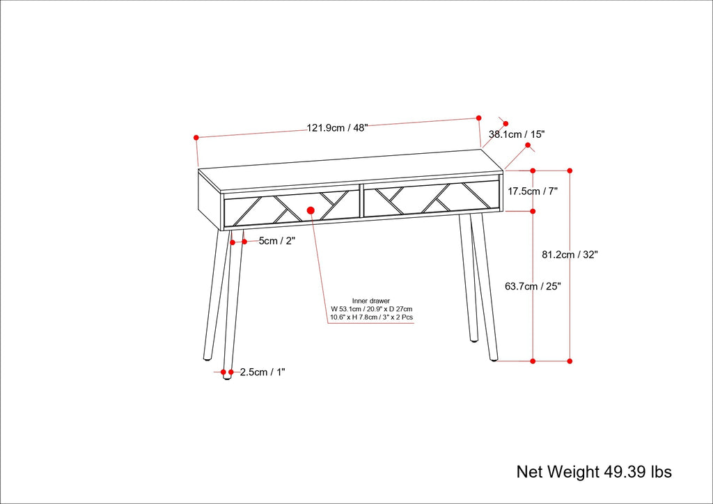 Jager Console Table