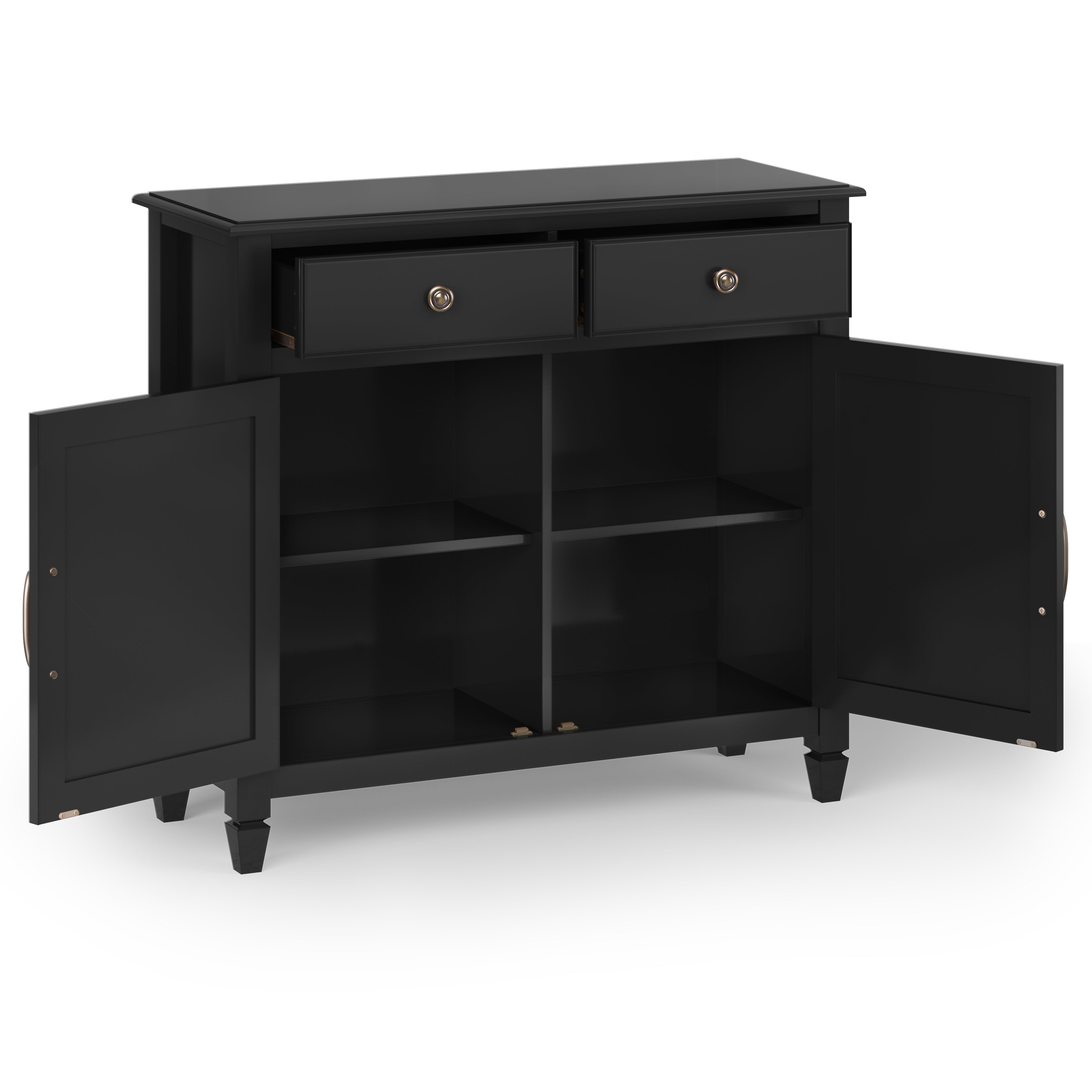 Connaught Solid Wood Entryway Storage Cabinet