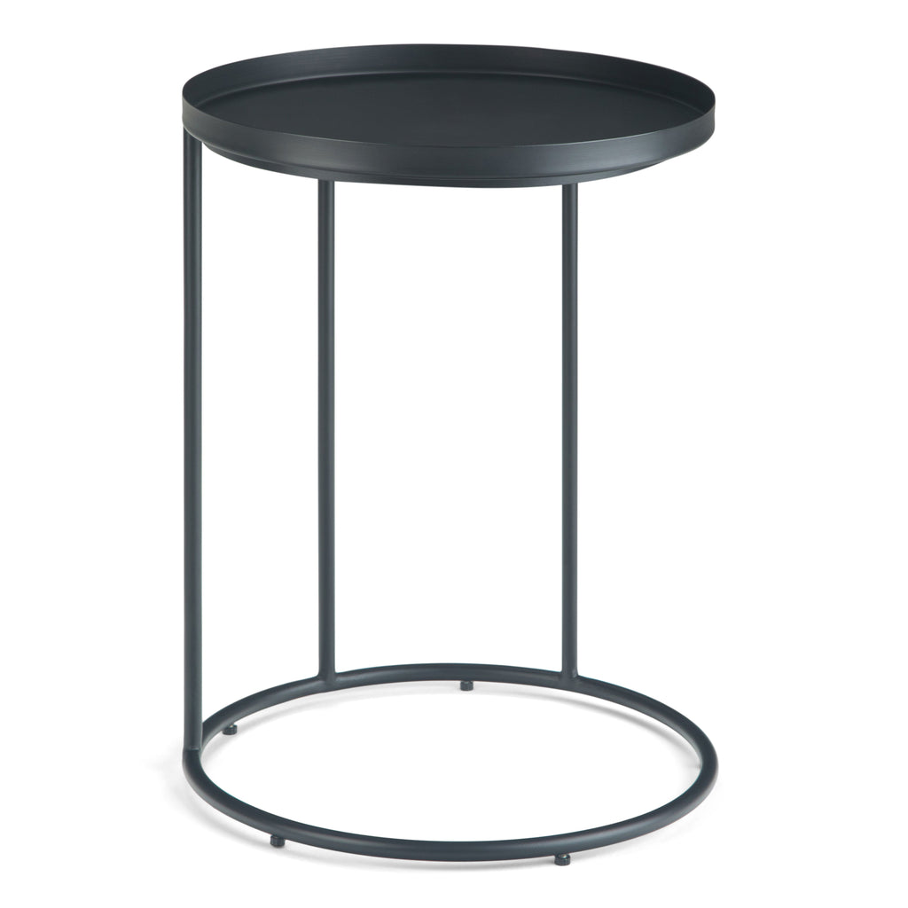 Monet 18 Inch Wide Metal Side Table