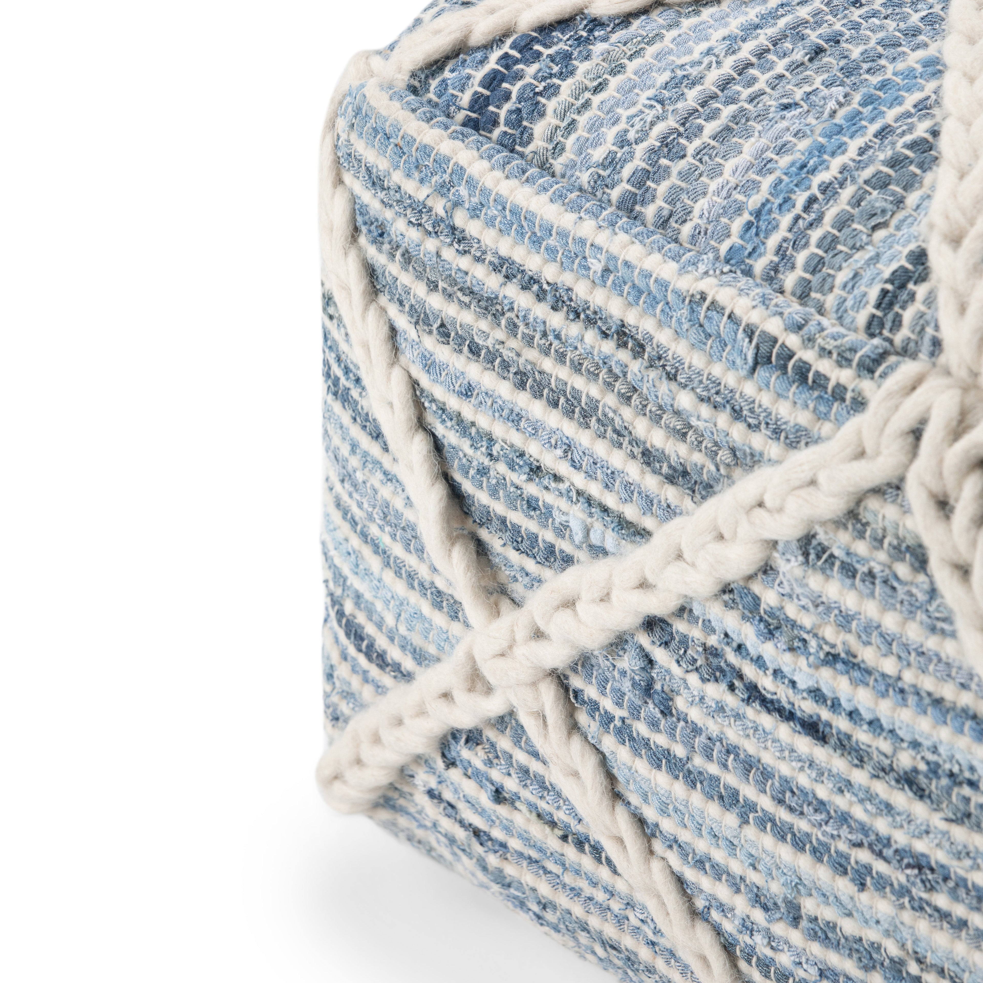 Cowan 20 Inch Wide Square Pouf