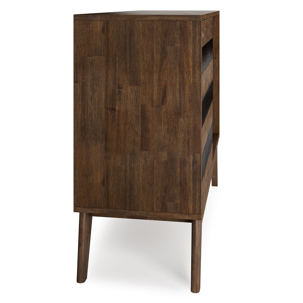 Clarkson 48 Inch Wide Solid Wood Medium Storage in Rustic