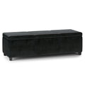 Avalon 54 Inch Wide Extra Large Storage Ottoman Bench