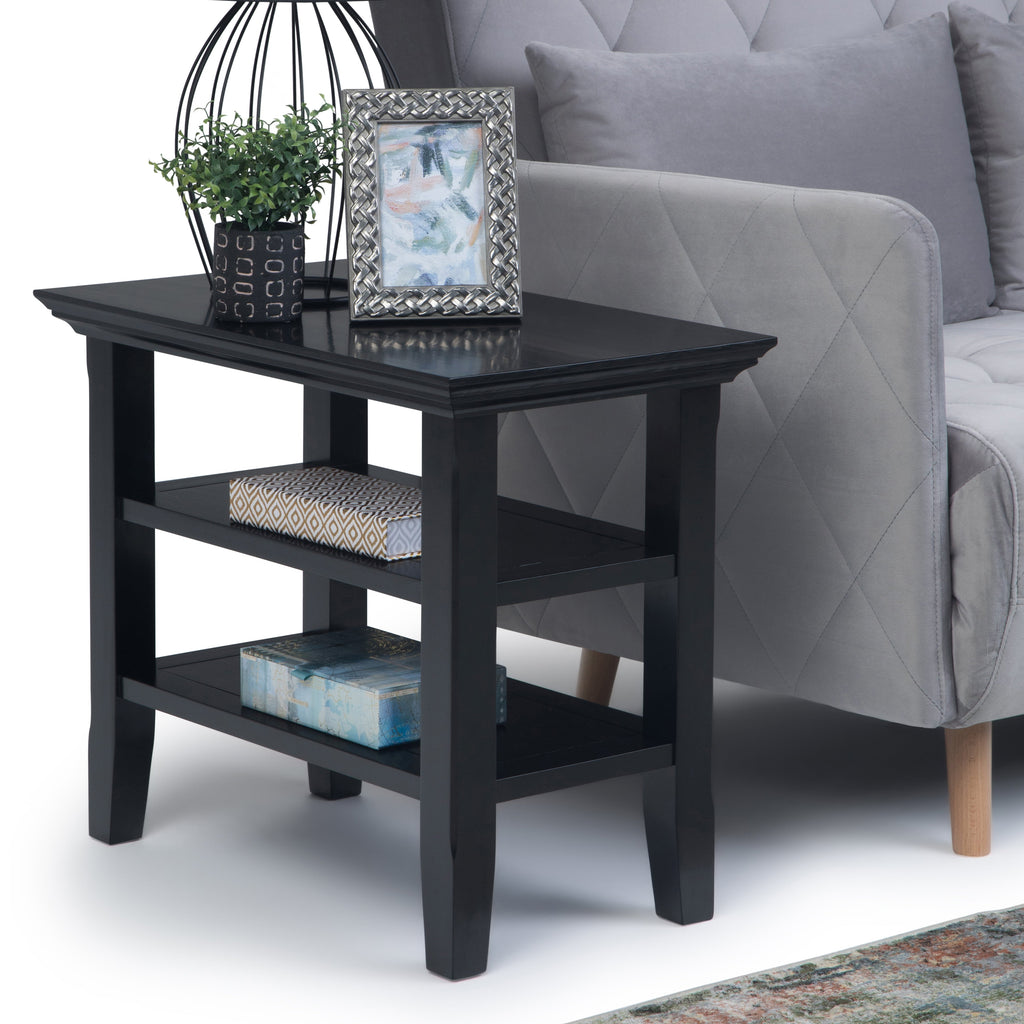 Acadian Solid Wood Narrow Side Table