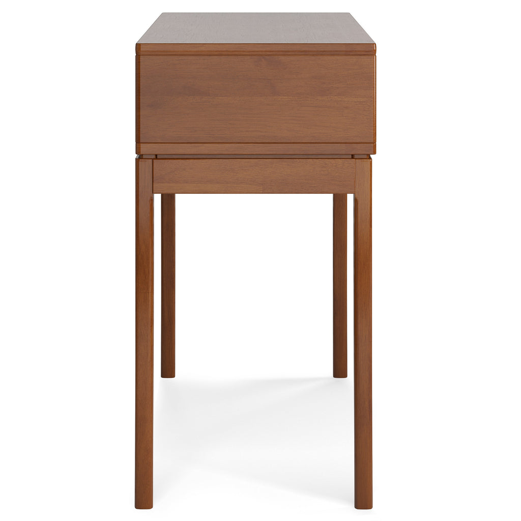 Harper 54 Inch Wide Solid Wood Console Sofa Table in Teak