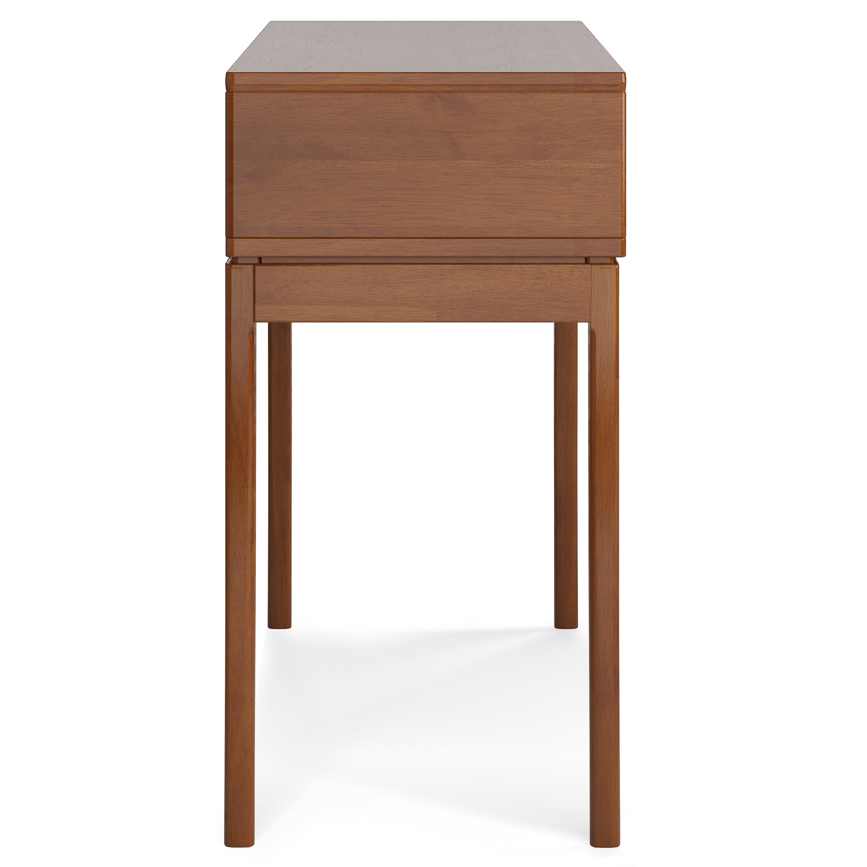 Harper 54 Inch Wide Solid Wood Console Sofa Table in Teak