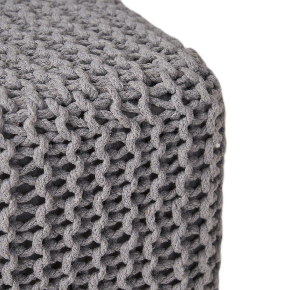 Knitted Foot Stool
