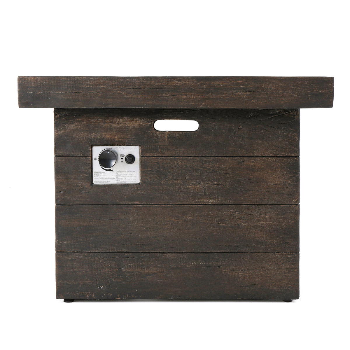 Anchorage 32" Wood Square MGO Fire Pit