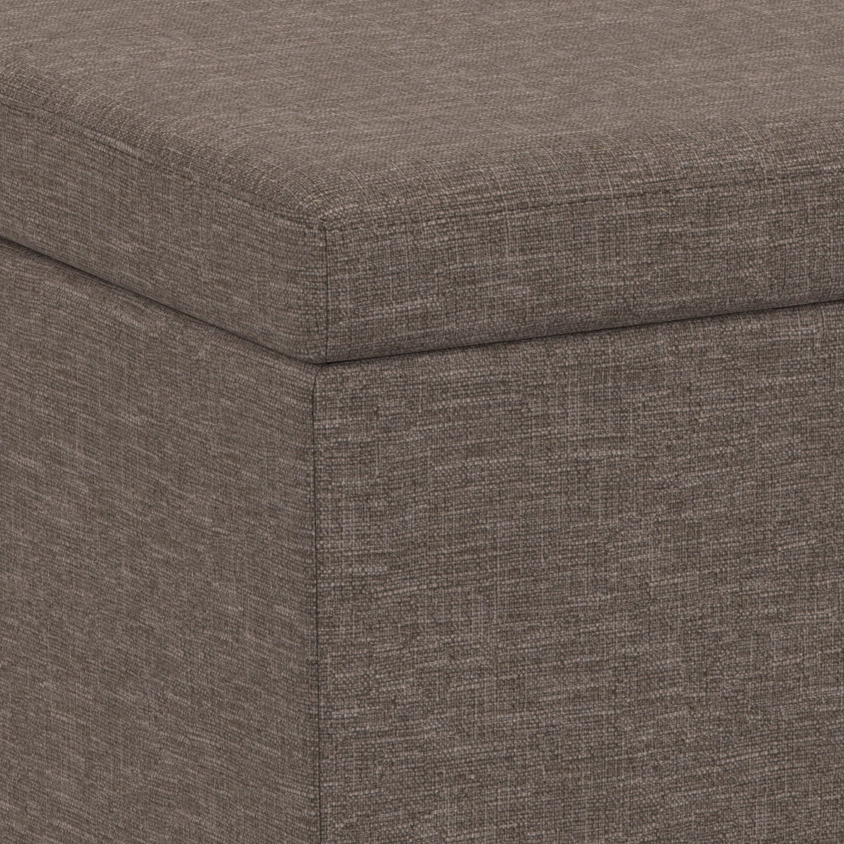 Avalon Extra Large Storage Ottoman Bench - Fawn