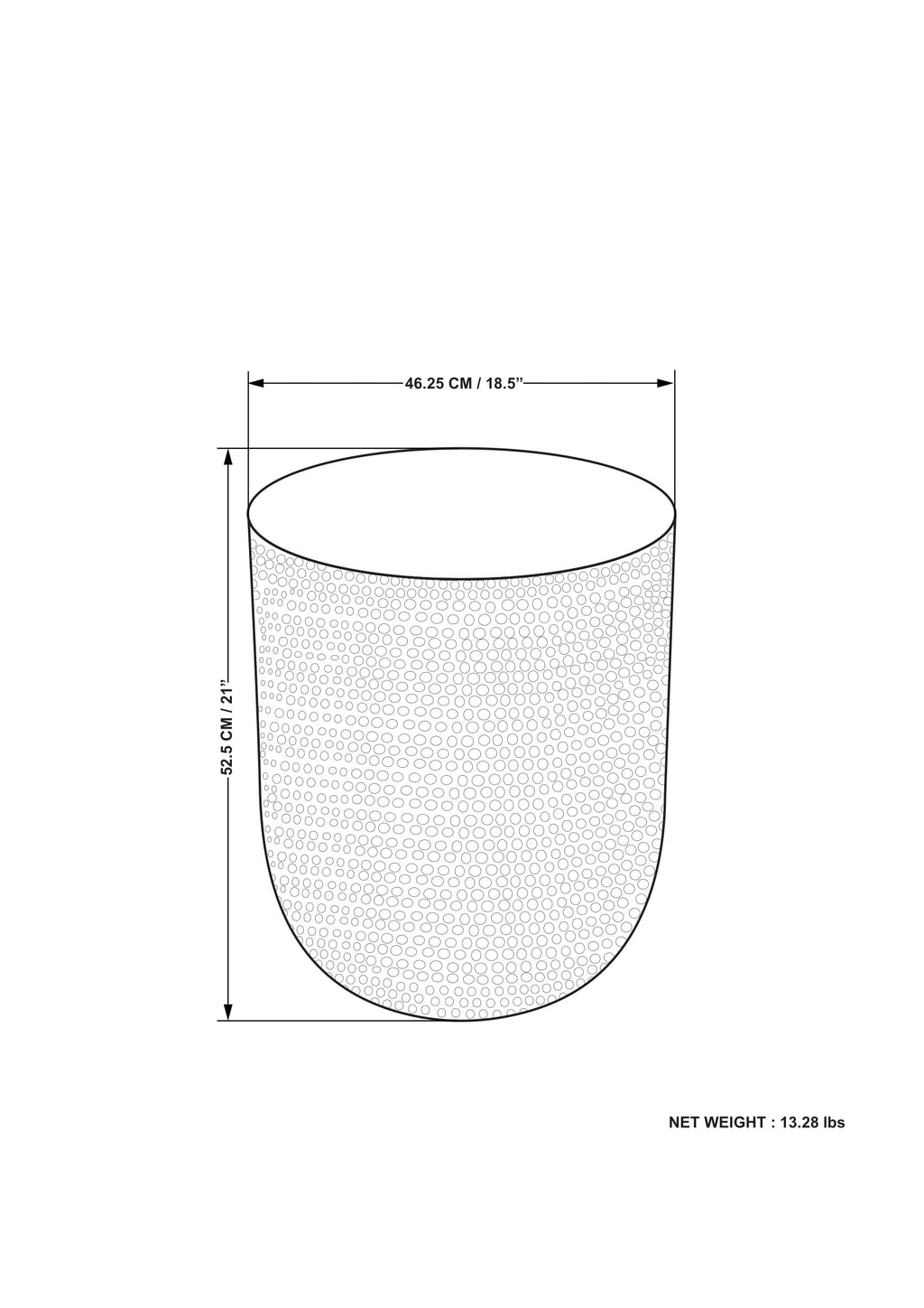 Nova Metal Side Table