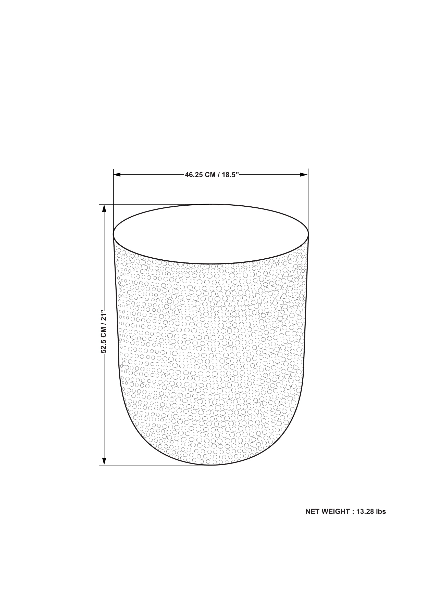 Nova Metal Side Table