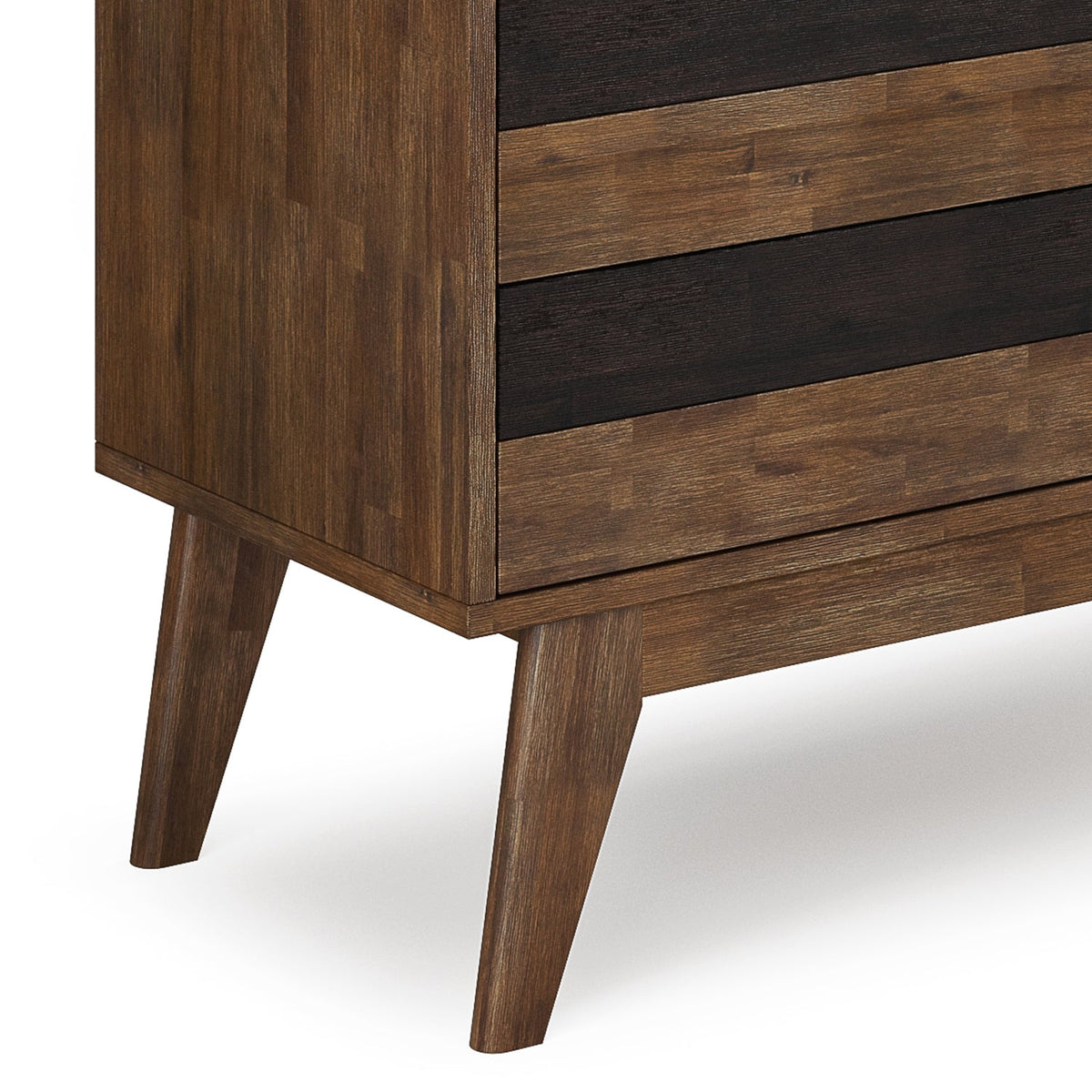 Clarkson 48 Inch Wide Solid Wood Medium Storage in Rustic
