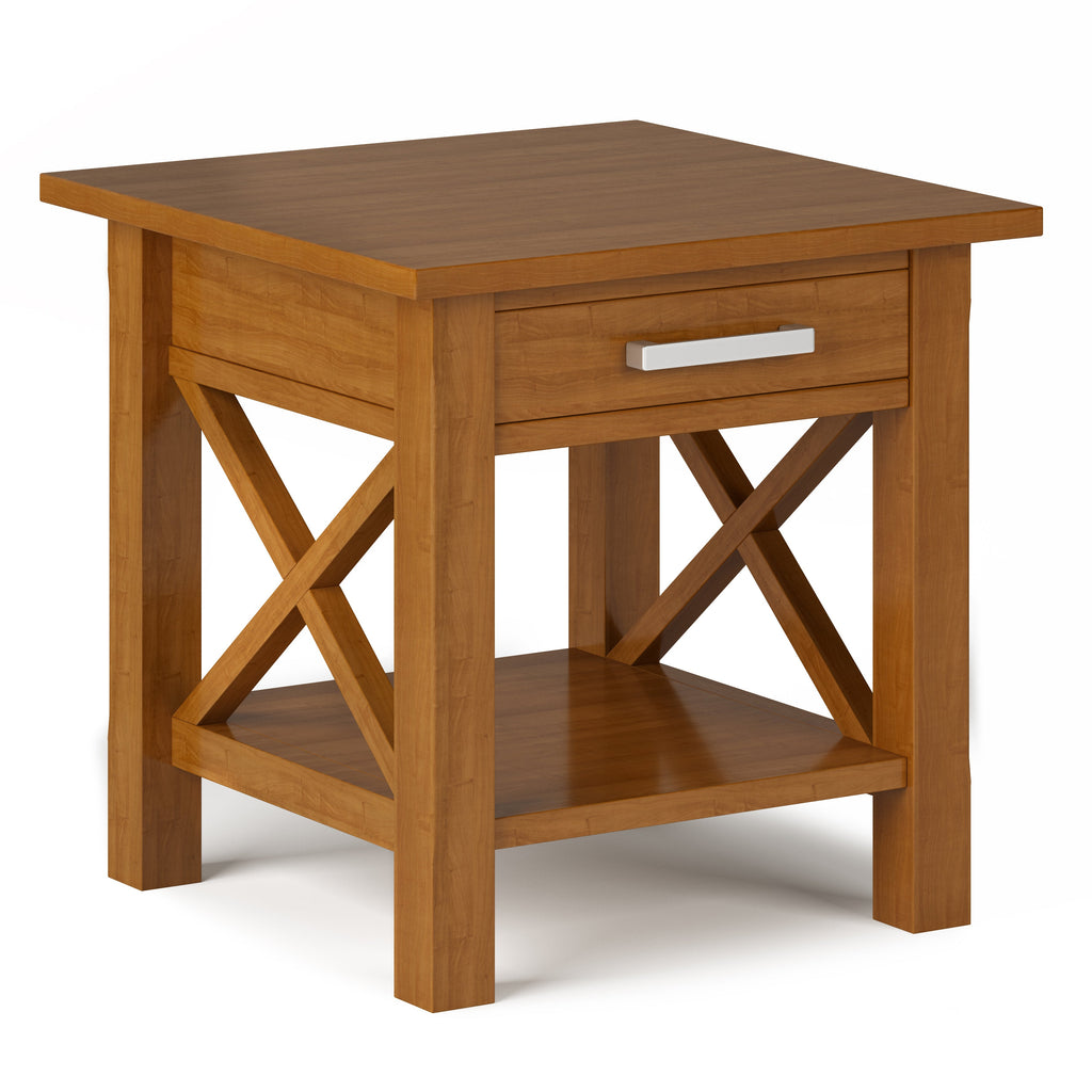 Kitchener - End Table - Light Golden