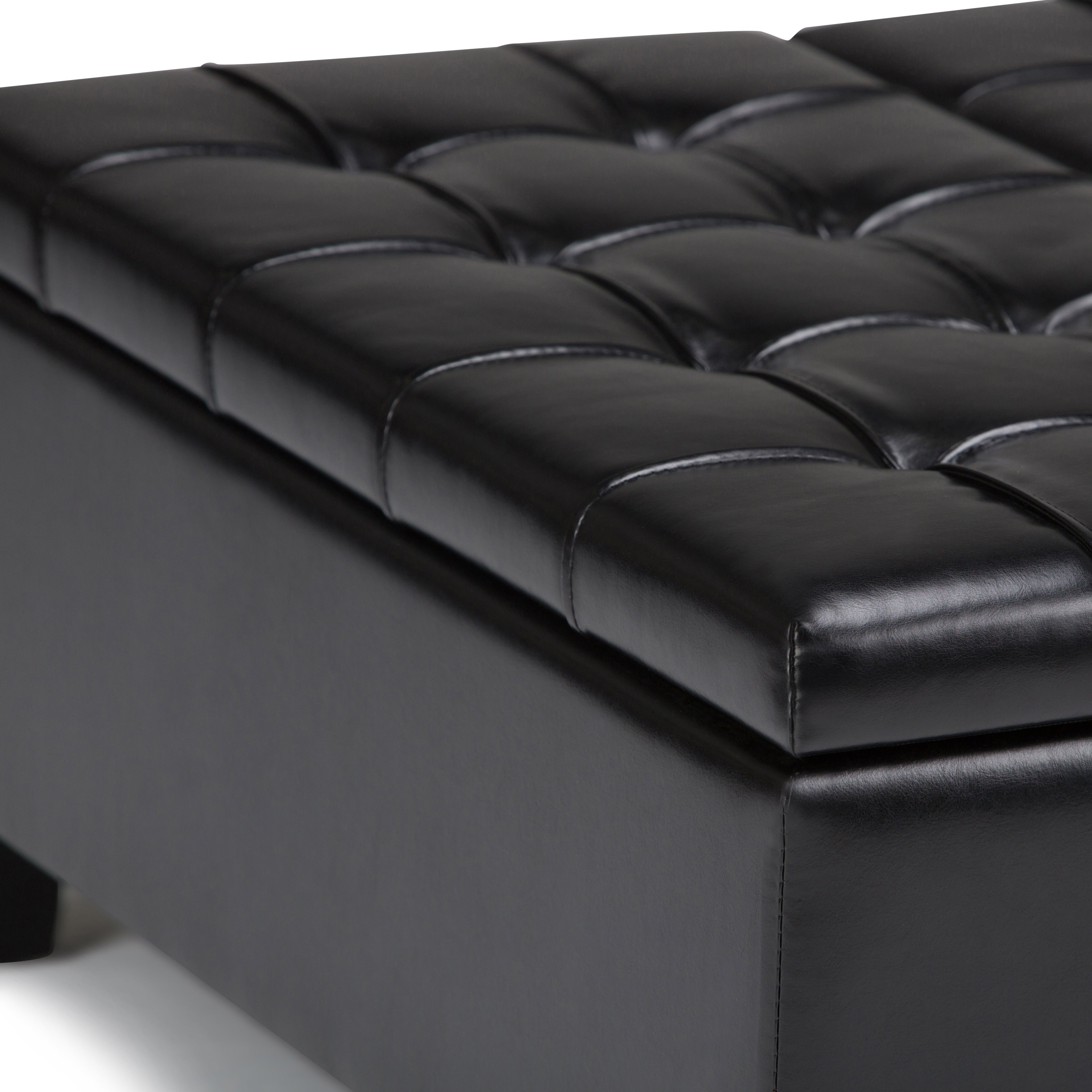 Harrison 36 Inch Wide Coffee Table Storage Ottoman
