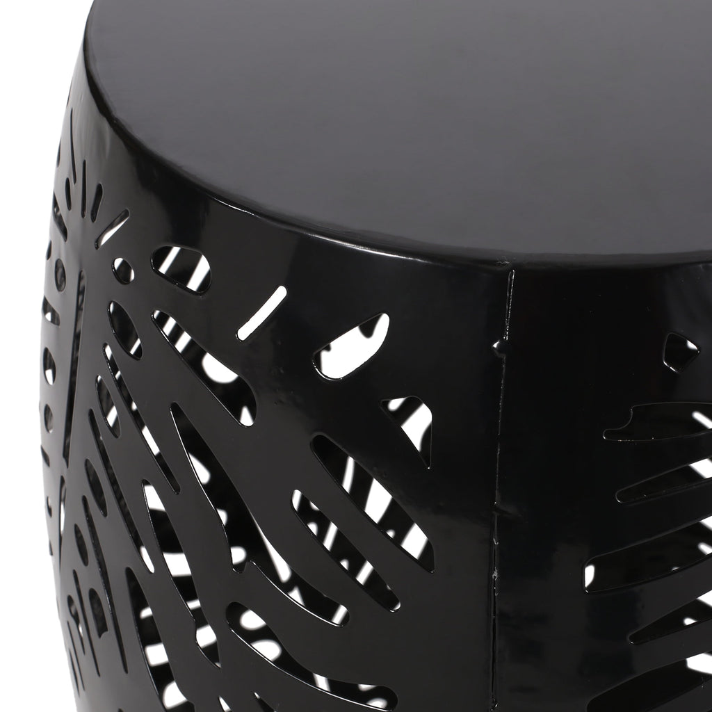 Large Metal End Table