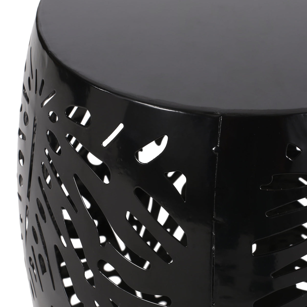 Large Metal End Table