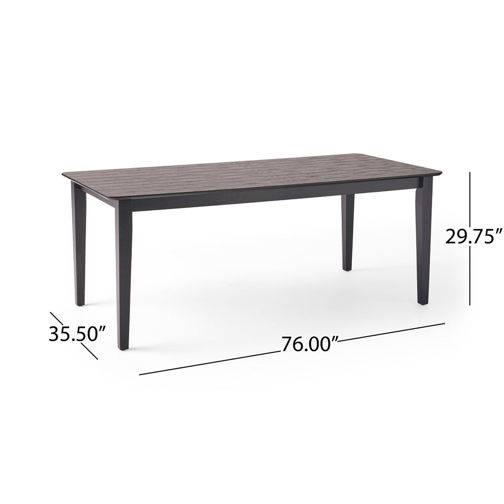 Dining Table with Square Leg