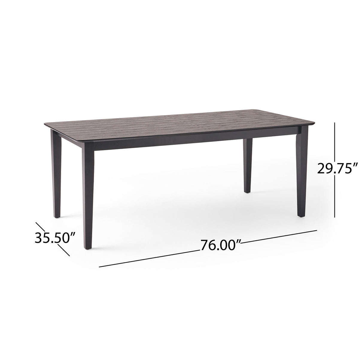 Dining Table with Square Leg