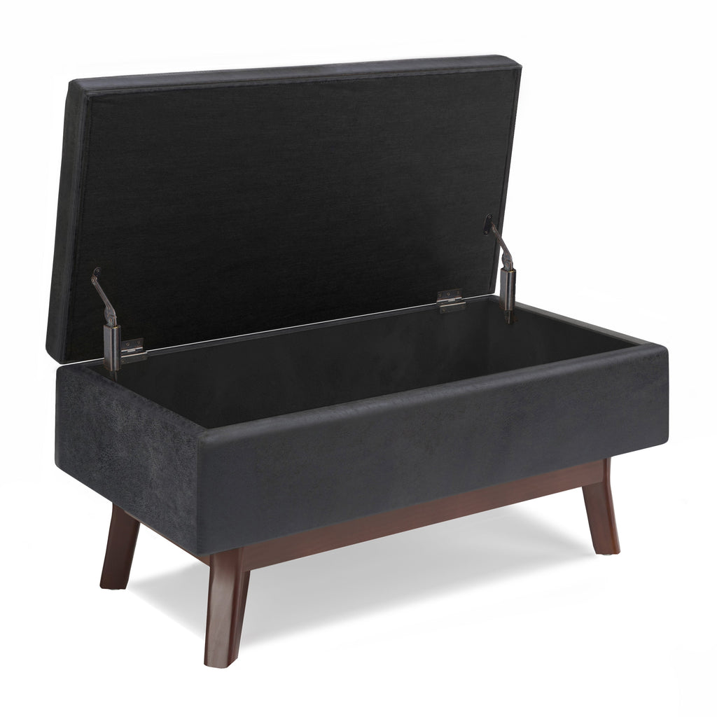 Owen 36 Inch Wide Small Rectangular Storage Ottoman