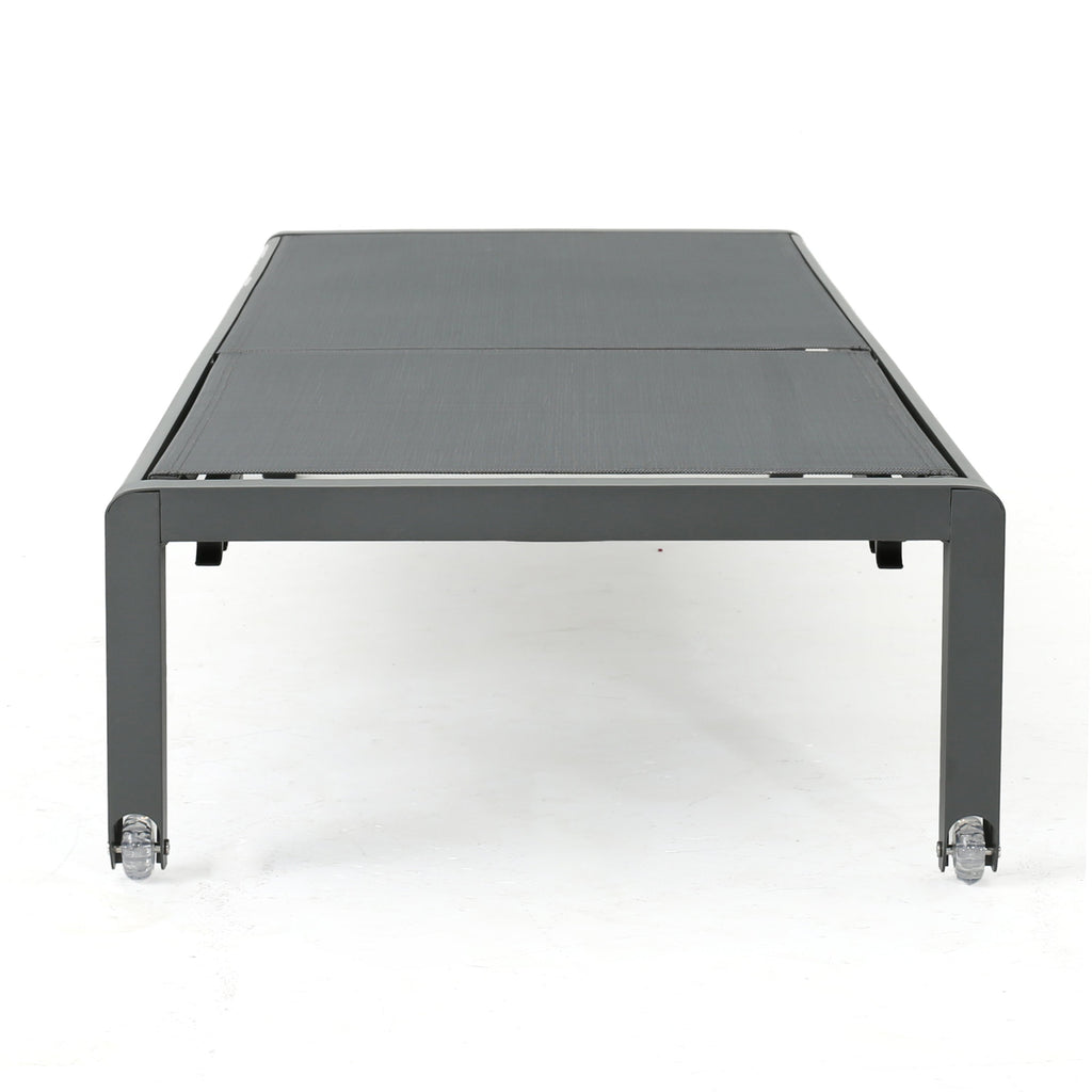 Cape Coral KD Chaise Lounge Grey (Set of 2)
