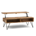 Hunter 48 Inch Wide Solid Mango Wood Lift Top Coffee Table