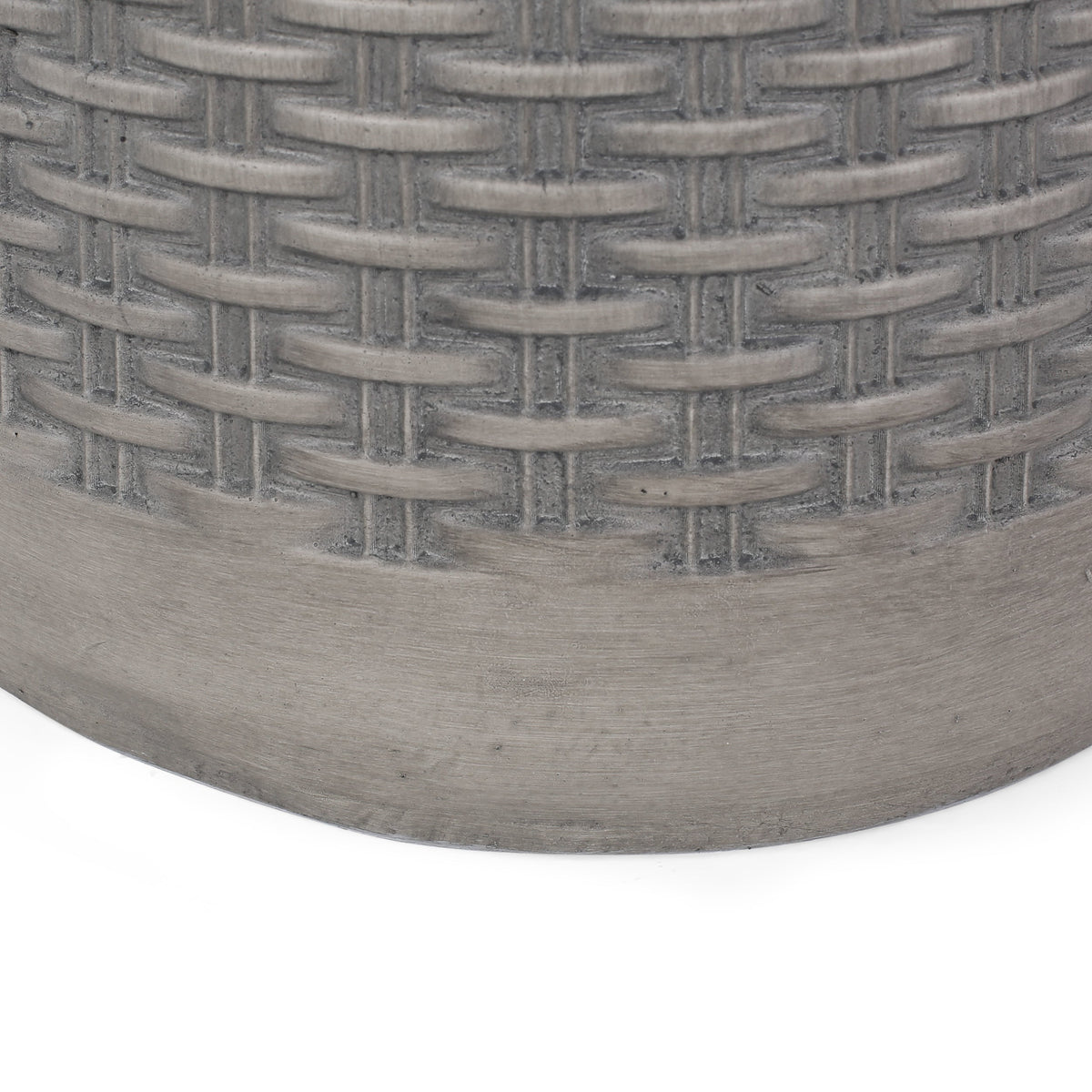 Outdoor Lightweight Round Concrete End Table