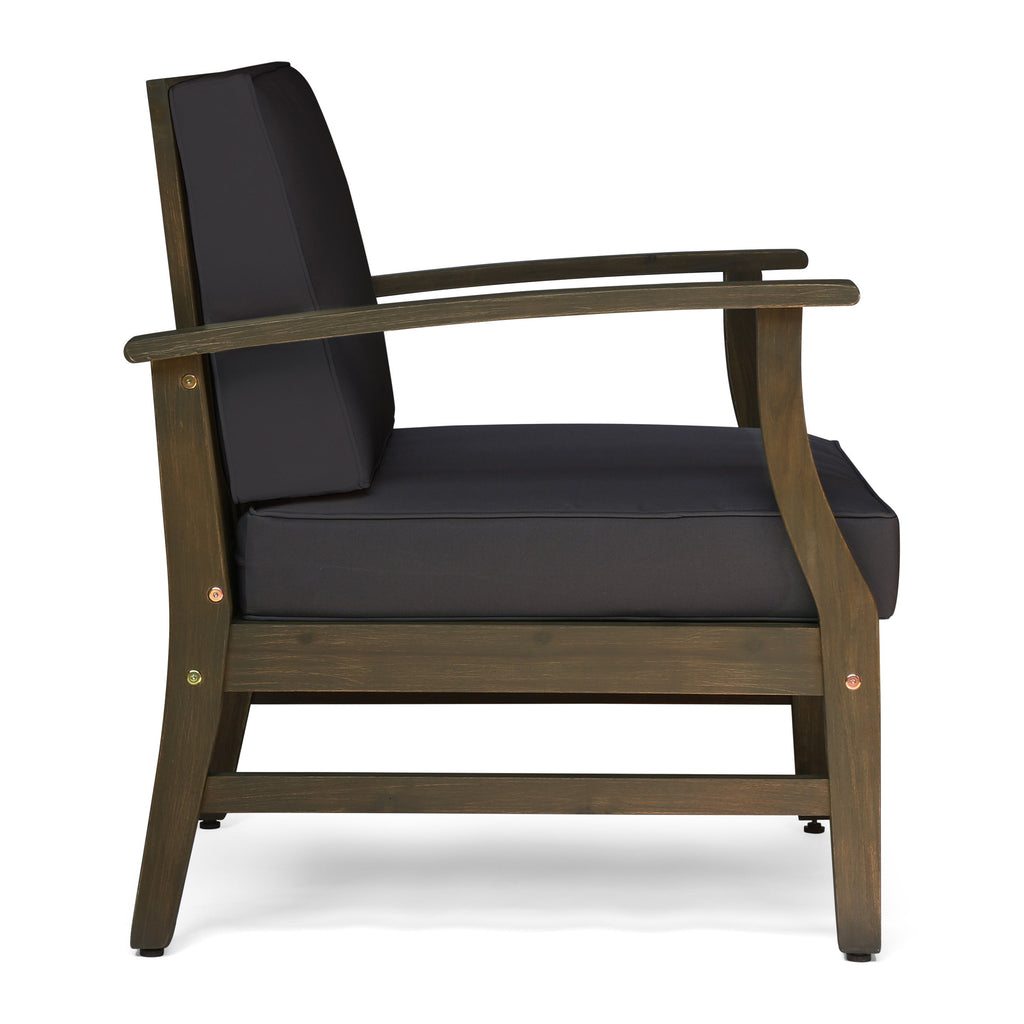 Perla Club Chair, Dark