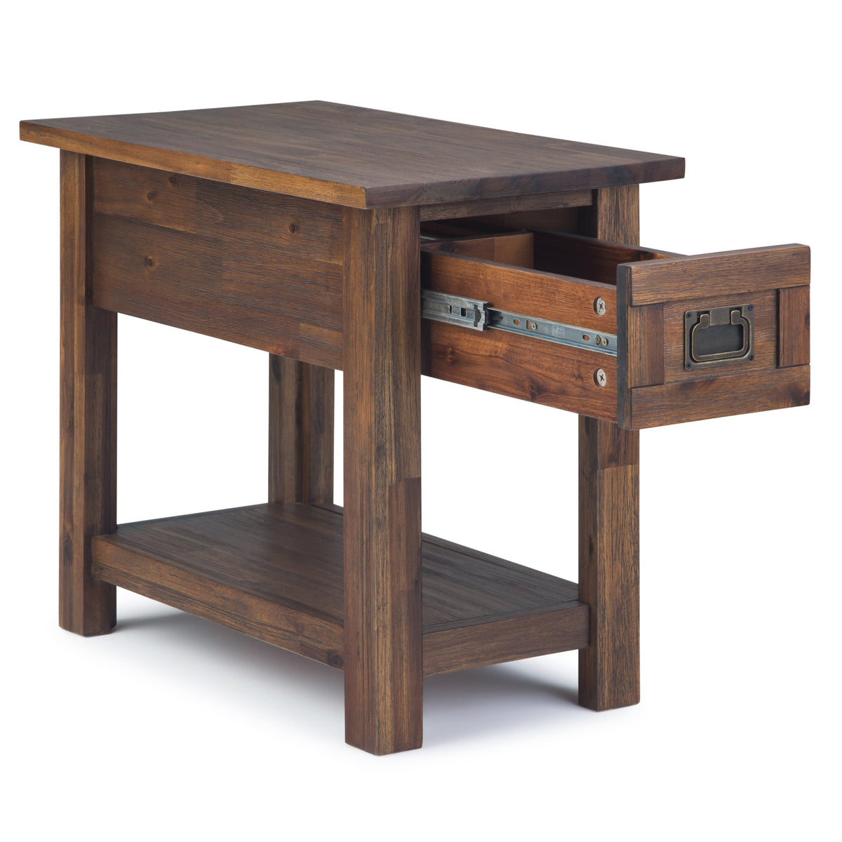 Monroe Narrow Side Table - Distressed