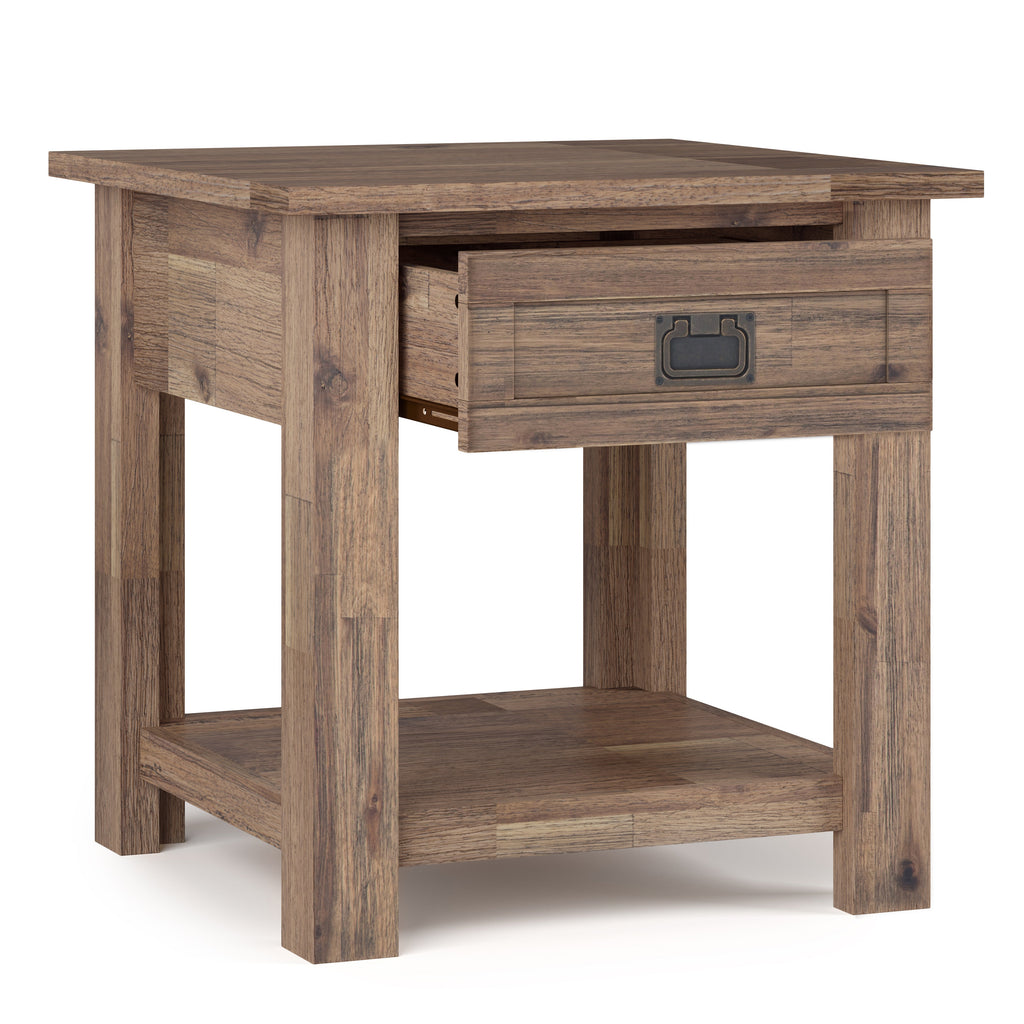 Monroe - End Table - Rustic