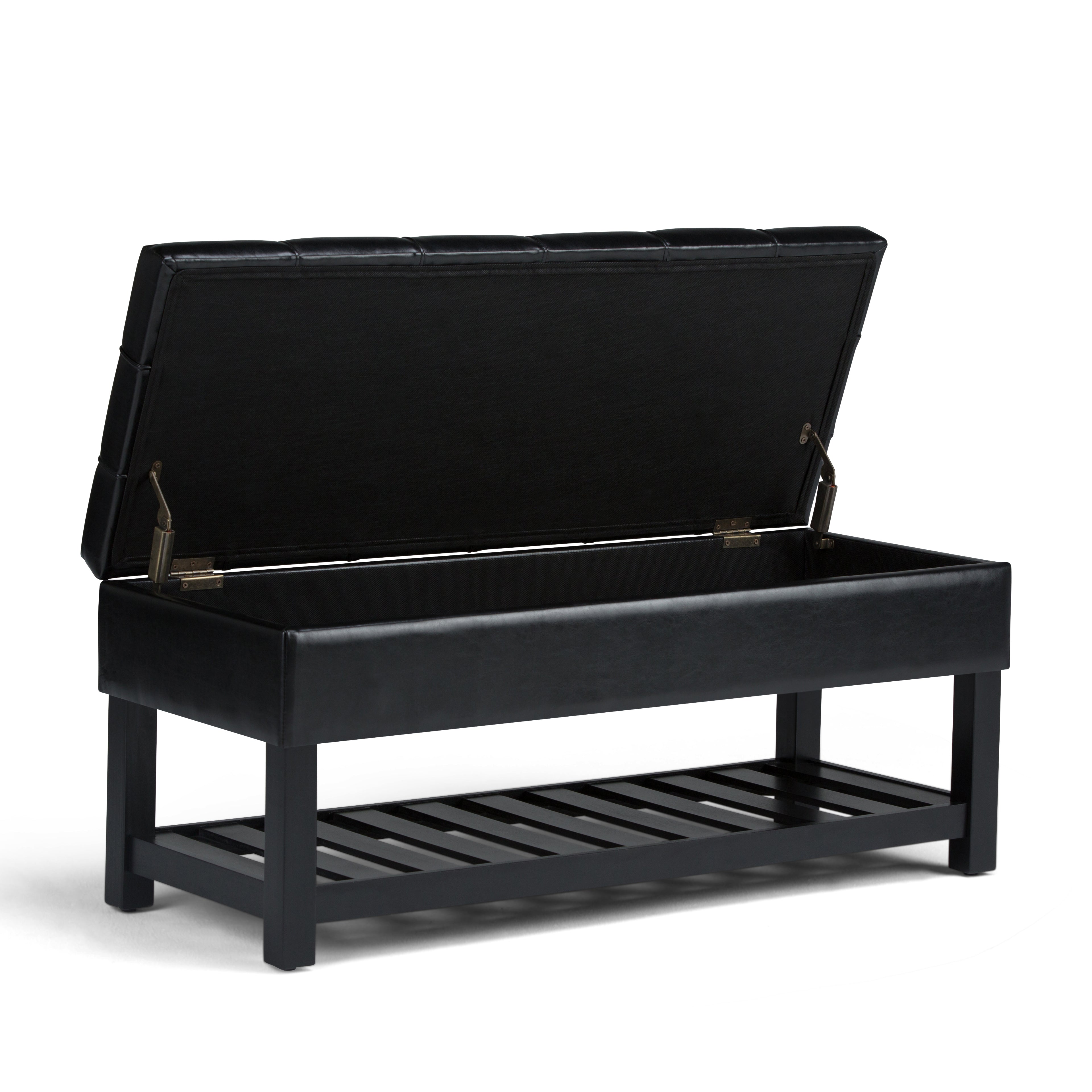 Saxon Storage Ottoman Bench